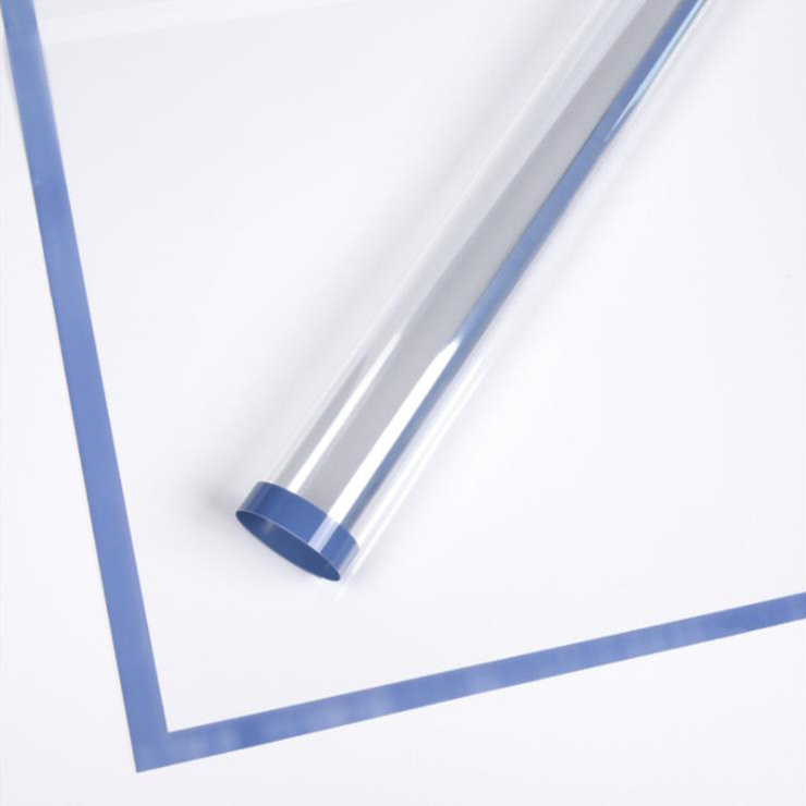 MYHC-15 prozirni jednobojni rubni plastični papir za zamatanje cvijeća
