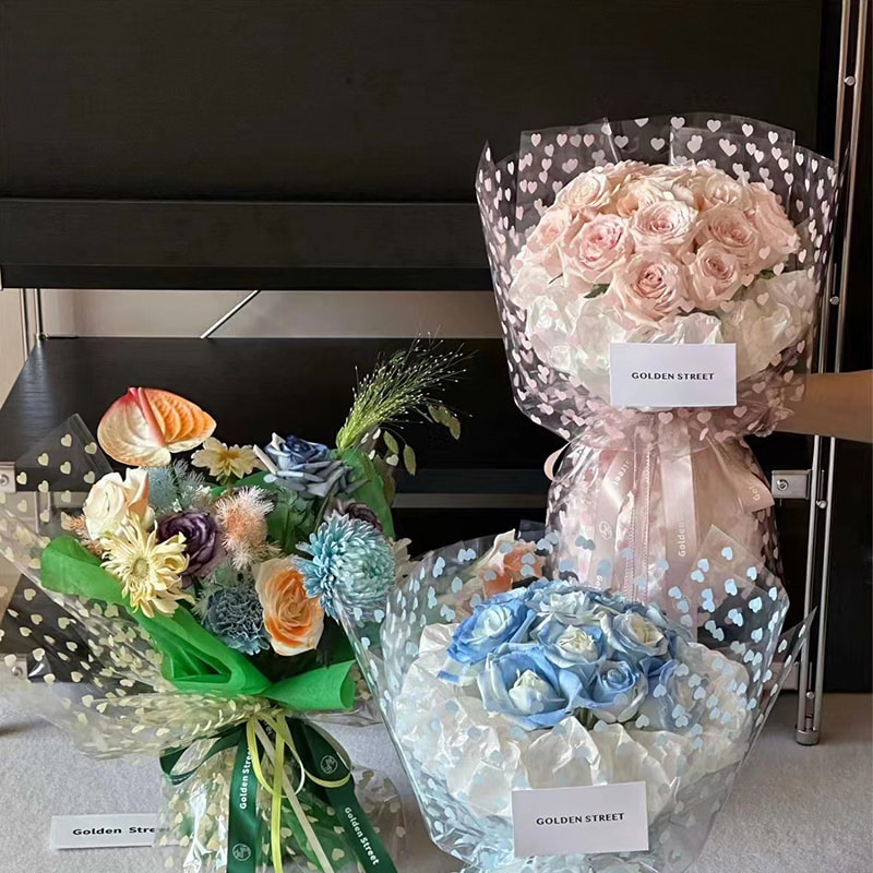 MYHC-62 Even Love Decoration OPP prozirni papir za zamatanje cvijeća
