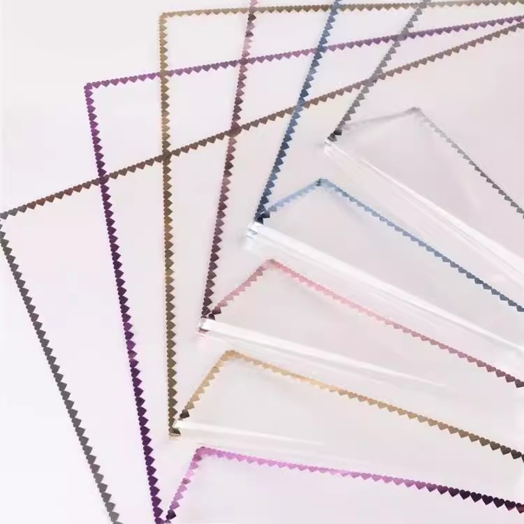 MYHC-73 Lace Glitter Film Opp prozirna folija za pakiranje cvijeća