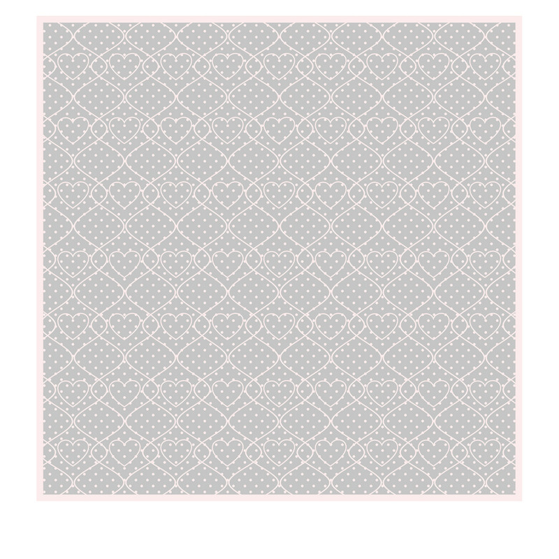 Smooth texture flower wrapping paper