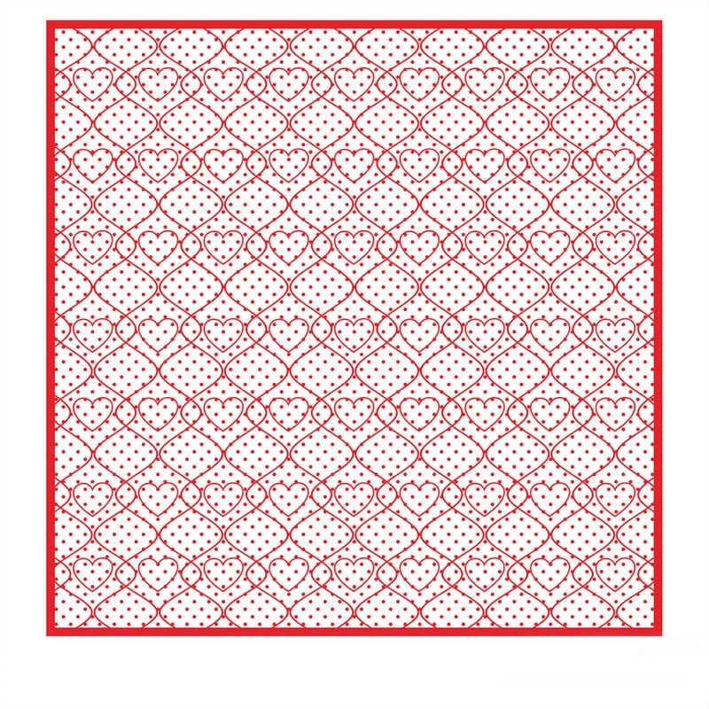 Smooth texture flower wrapping paper