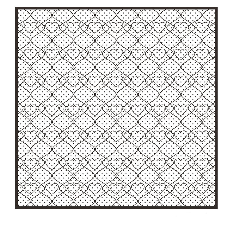 Smooth texture flower wrapping paper