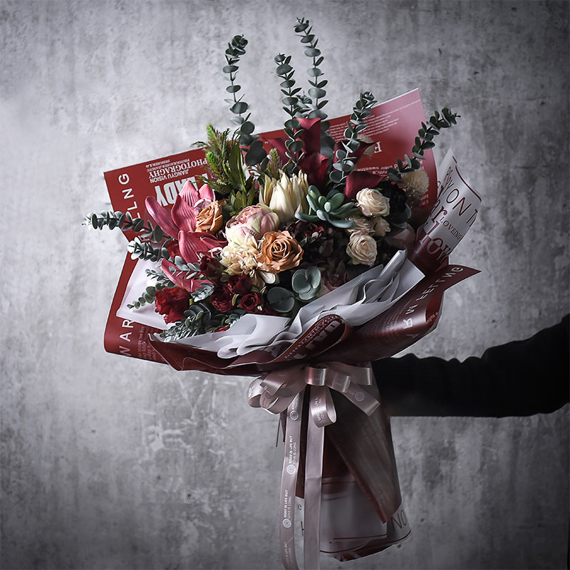 Flower Flower Flower Wrap od mliječne želea