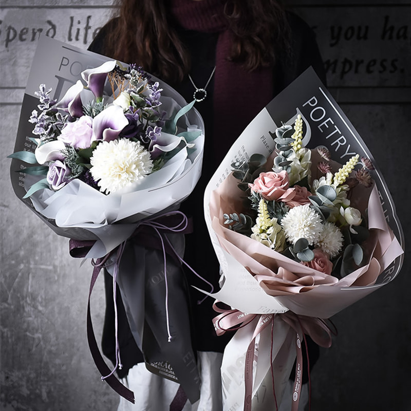 Flower Flower Flower Wrap od mliječne želea