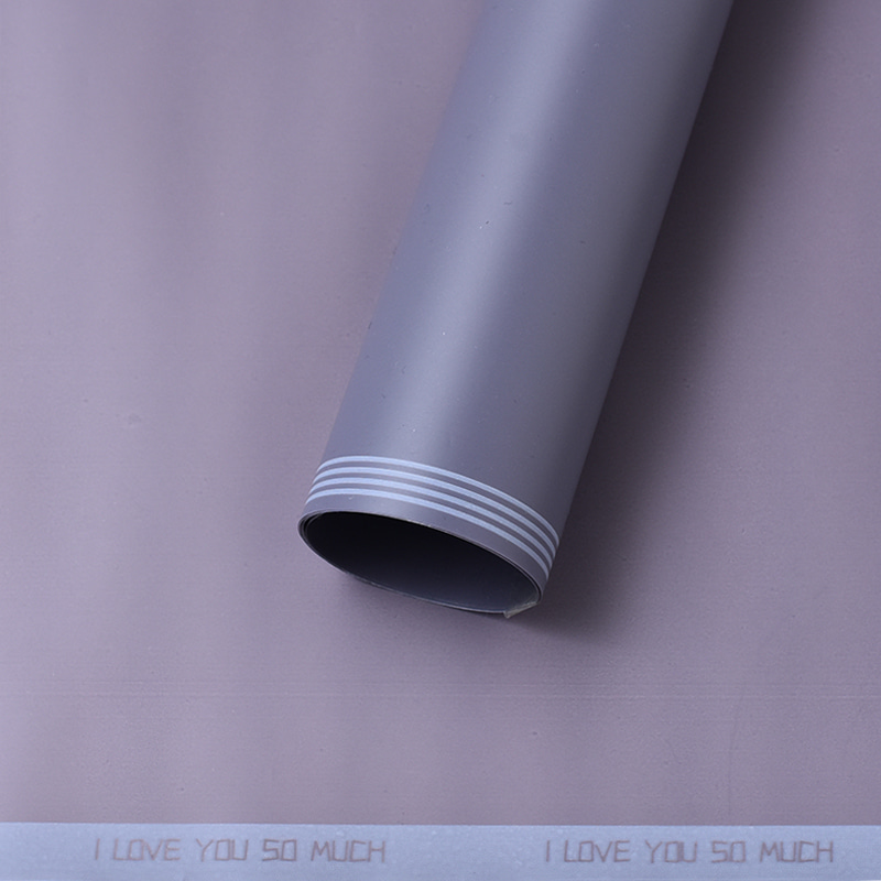 Plastični vodootporni reljefni mat laminirani papir za zamatanje cvijeća