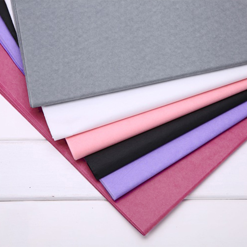 Colorful snow pear paper flower wrapping paper