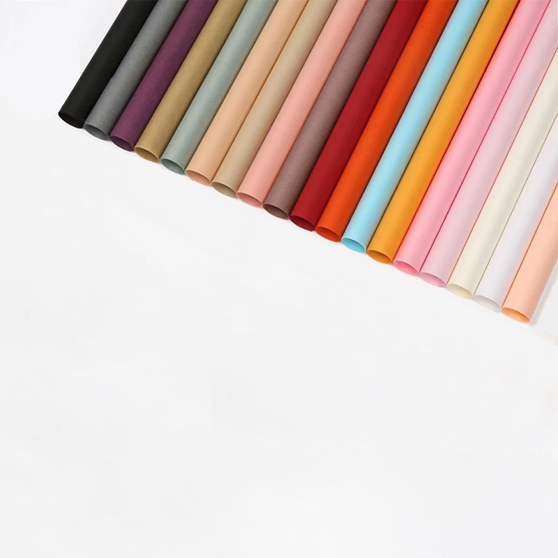 Colorful snow pear paper flower wrapping paper
