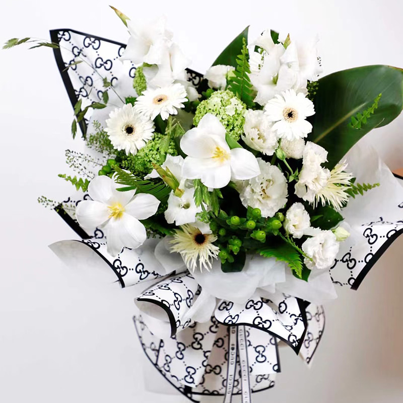 Moderan G-Flower papir za zamatanje
