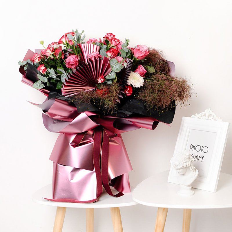 Heavy Metal Light Shadow Bouquet papir za pakiranje