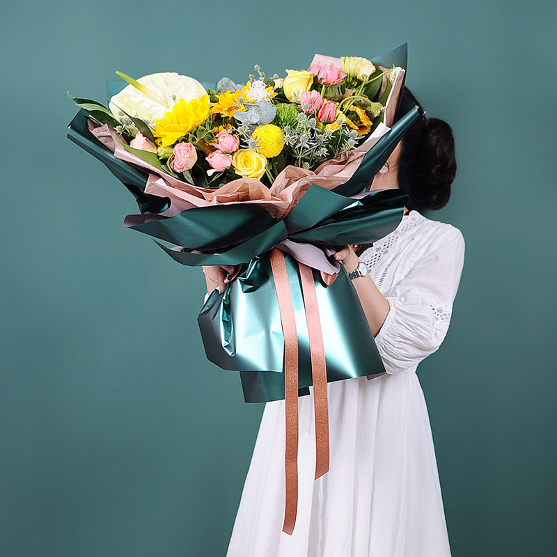 Heavy Metal Light Shadow Bouquet papir za pakiranje